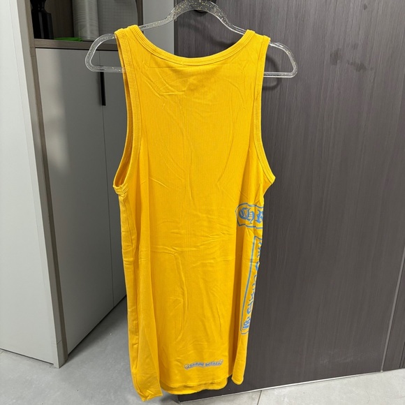 Chrome Hearts yellow sleeveless dress - Picture 2 of 7
